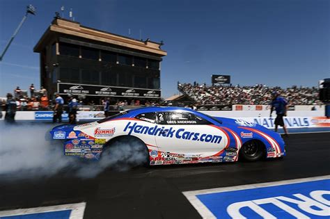 Quarterfinals Finish For Greg Anderson And The HendrickCars Chevy