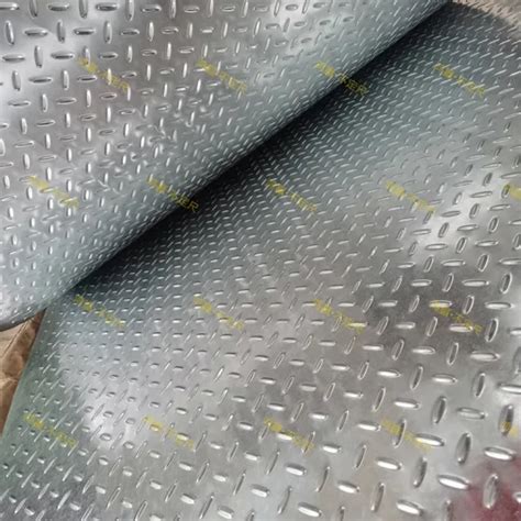 Q Steel Chequered Plate Hot Rolled Galvanized Mild Checker Steel Plate Steel Checkered Plate