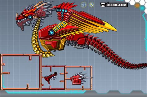 Robot Fire Dragon Puzzles Games Gamingcloud