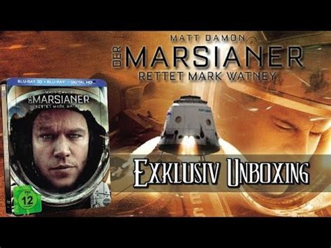 Der Marsianer Rettet Mark Watney D Lenticular Steelbook Blu Ray