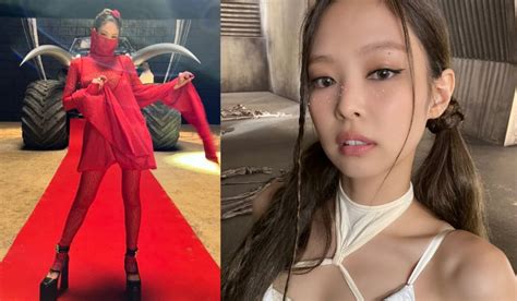 Blackpink S Jennie Shares Behind The Scenes Photos From Pink Venom Mv