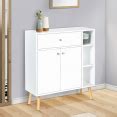 Meuble Rangement Scandinave Bois Blanc Pas Cher EMMIE ID Market