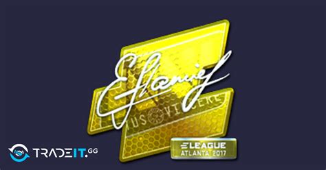 Sticker Flamie Foil Atlanta Tradeit