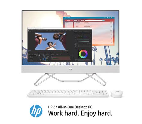 Hp Touchscreen All In One Desktop Pc Th Gen I Ghz Gb Tb Ssd