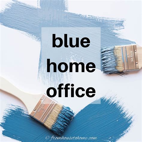 20 Beautiful Blue Home Office Ideas