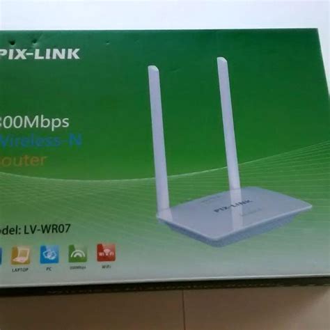 Roteador Wireless Pix Link 300mbps 2 Antenas Lv Wr07 Em Pirassununga