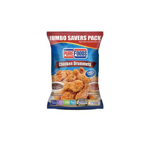 PUREFOODS CHICKEN DRUMMETS 1KG 2 IN 1 VALUE PACK Shopee Philippines