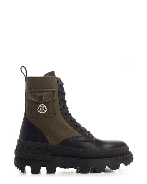 Moncler Konture Pocket Ankle Boots In Black For Men Lyst