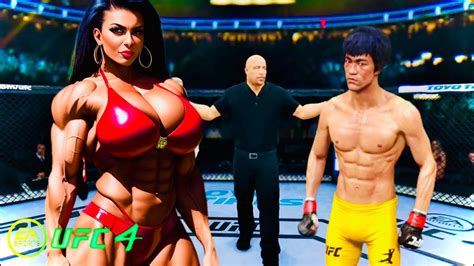 PS5 Bruce Lee Vs Super Amazing Titan EA Sport UFC 4 YouTube