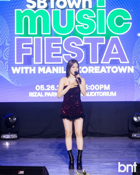 포토 유수현 Sbtown Music Fiesta 가득 채우는 사랑스러움 Bnt뉴스