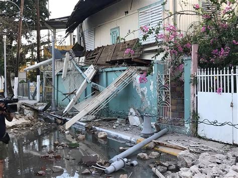 Sismo En Puerto Rico Deja Un Muerto Y Edificios Dañados Infobae