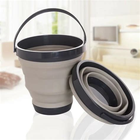 Твердый Портативный Силиконовый складной ковш для дома, кухни, лагеря ...