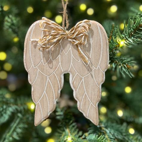 Angel Wings Ornament Etsy