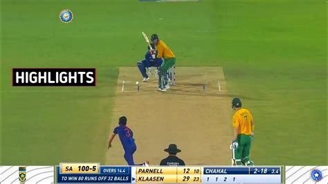 India Vs South Africa 3rd T20 Match Highlights Full Match Highlights