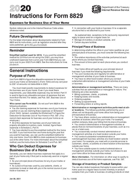 Form 8829 2023 - Printable Forms Free Online