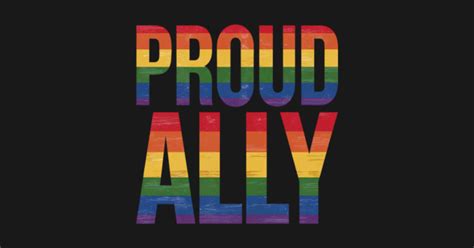Proud Ally Lgbtq Lesbian Gay Bisexual Trans Pan Queer Proud Ally Lgbtq Lesbian Gay Bisexual