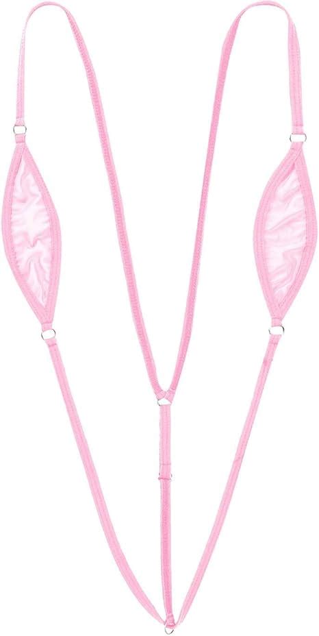 Zdhoor Woman Micro Bikini G String Extreme Slingshot Lingerie One Piece