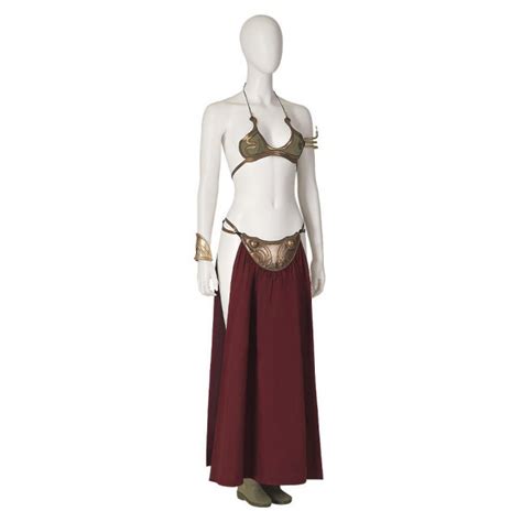 Star Wars Princess Leia Bikini Costume Gold Bikini Leia Cosplay Costume Party World