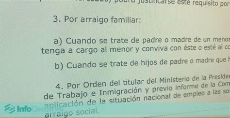 Requisitos Para Permiso De Residencia Y Trabajo Por Arraigo Actualizado