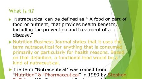 NUTRACEUTICALS