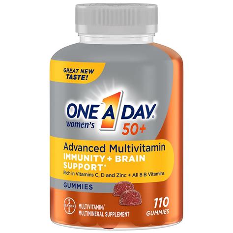 One A Day Women¿s 50 Gummies Advanced Multivitamin With Immunity