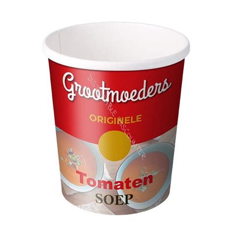 Soup To Go Beker Karton Bedrukt Met Logo