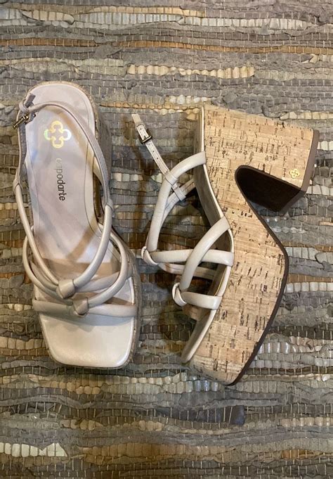 Sand Lia Anabela Nude Salto Corti A Da Capodarte Sand Lia Feminina Capodarte Usado