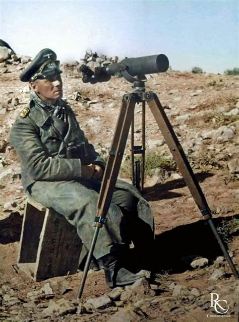 An exhausted looking Erwin Rommel in North Africa, circa 1942. : r/wwiipics