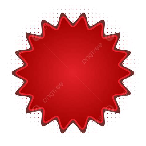 Round Red Sticker, Label Sticker Price Tag, Tag, Angle,, 43% OFF