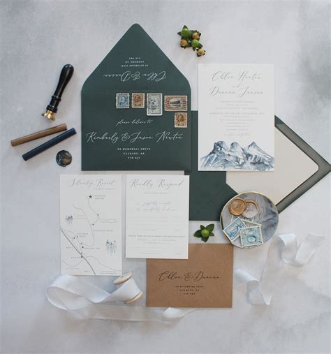 Wedding Invitations Blog And Inspiration — Wedding Invitations Calgary Canmore And Banff