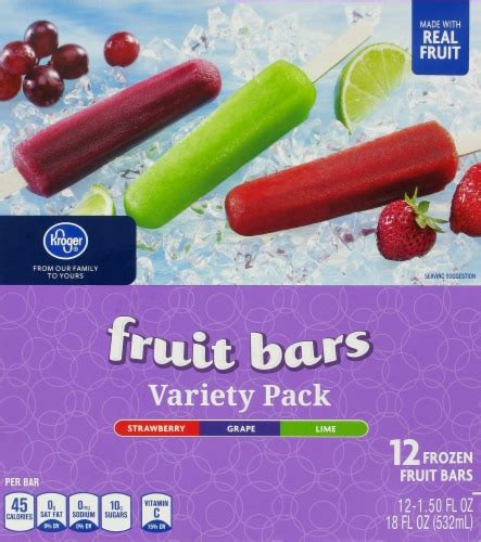 Kroger® Fruit Bars Variety Pack, 12 ct - Kroger