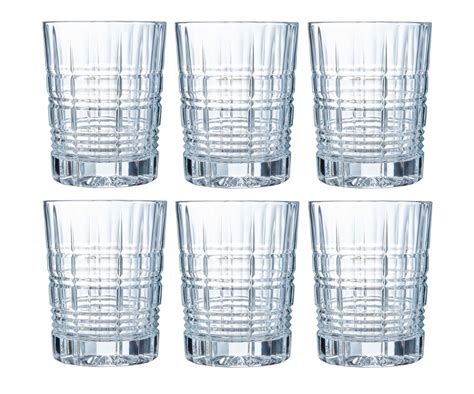 Vasos De Whisky Arcoroc Brixton 350 Ml 6 Piezas