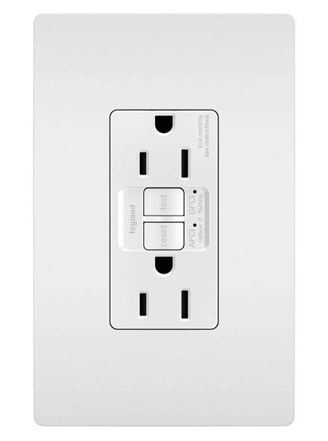 Radiant® 15a Tamper Resistant Dual Function Afcigfci Outlet Afcis