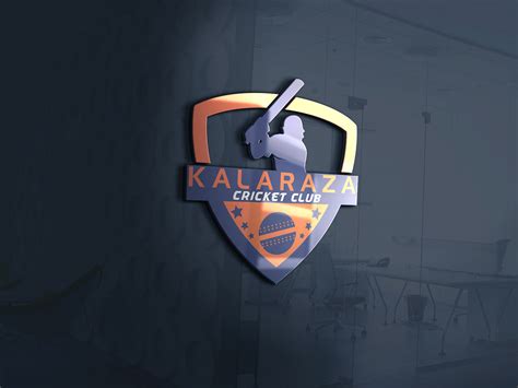 Cricket Club Logo With free Mockup on Behance