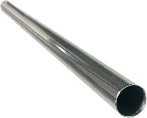 Polished Stainless Steel Hot Rolled Round Pipe Wall Thickness 4 Mm Material Grade SS304L At