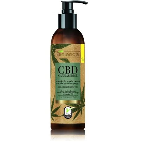 Bielenda Cbd Cannabidiol Veido Emulsija Mi Riai Ir Riebiai Odai