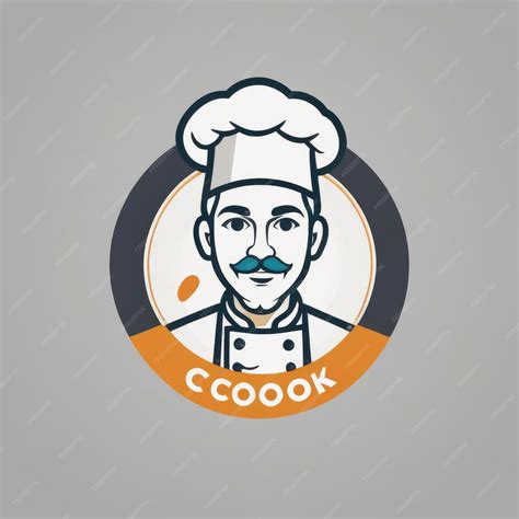 Premium AI Image | cook icon vector clipart logo design illustration