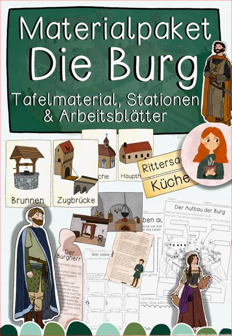 Sachunterricht Klasse Ritter Und Burgen Arbeitsbl Tter Optionen