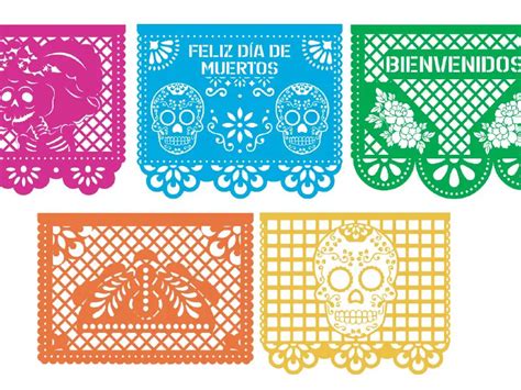 Papel Picado Designs Template