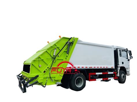 Rhd X Cubic Meters M Ton Or Ton Rear Load Garbage Truck