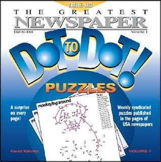 Greatest Newspaper Dot To Dot Puzzles Vol 1 Activity Book Mini