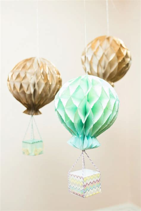 Kara S Party Ideas Hot Air Balloon Vintage Birthday Party Kara S Party Ideas