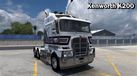 Kenworth K200 ATS ETS2 1 43 Kenworth K200 ATS 1 43 Kenworth K200