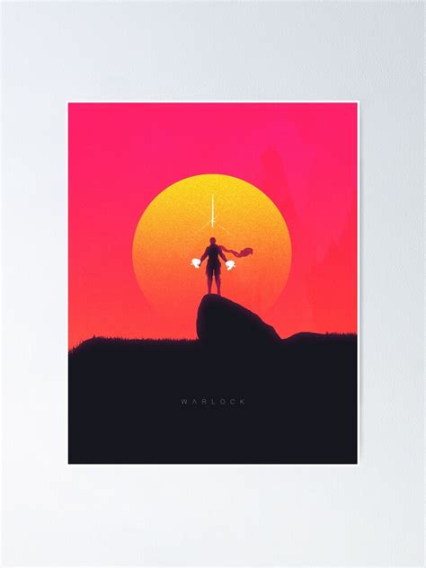 "Warlock" Poster for Sale by Max Beech | Redbubble