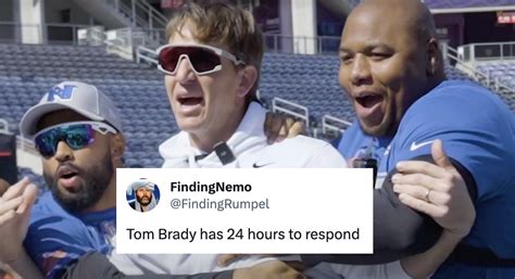 Eli Manning Goes Viral Rap Battling Supa Hot Fire Dissing Tom Brady At NFL Pr Know Your Meme