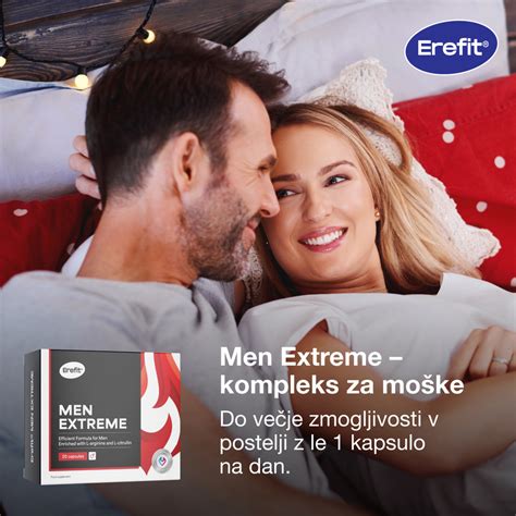 Men Extreme kompleks za moške 20 kapsul Erefit si