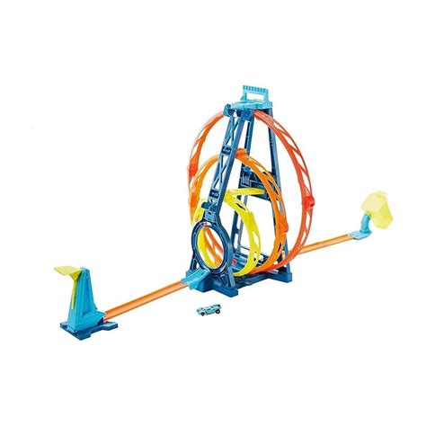 Hot Wheels Track Builder Triple Loop Kit