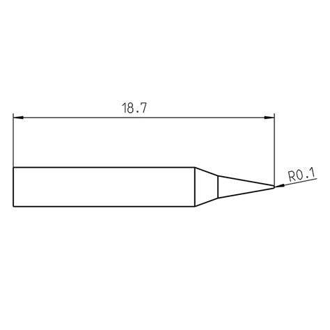 Weller Soldering Tip Conical Micro RTMS Widaco UAE