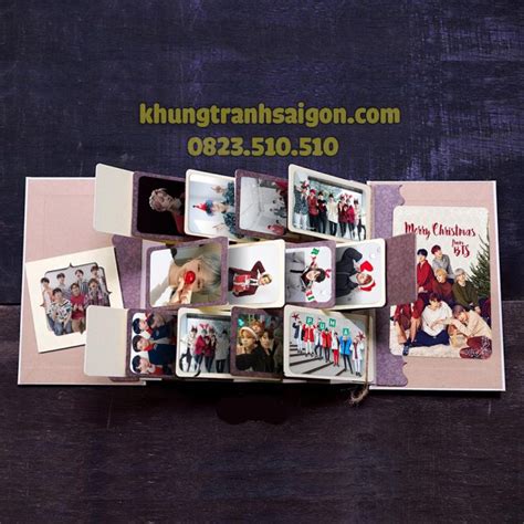 Cách làm album ảnh Handmade đẹp mắt Khung Tranh Sài Gòn