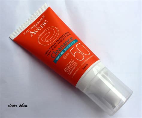 Dear Skin: AVENE CLEANANCE EMULZIJA SPF 50 + DARIVANJE
